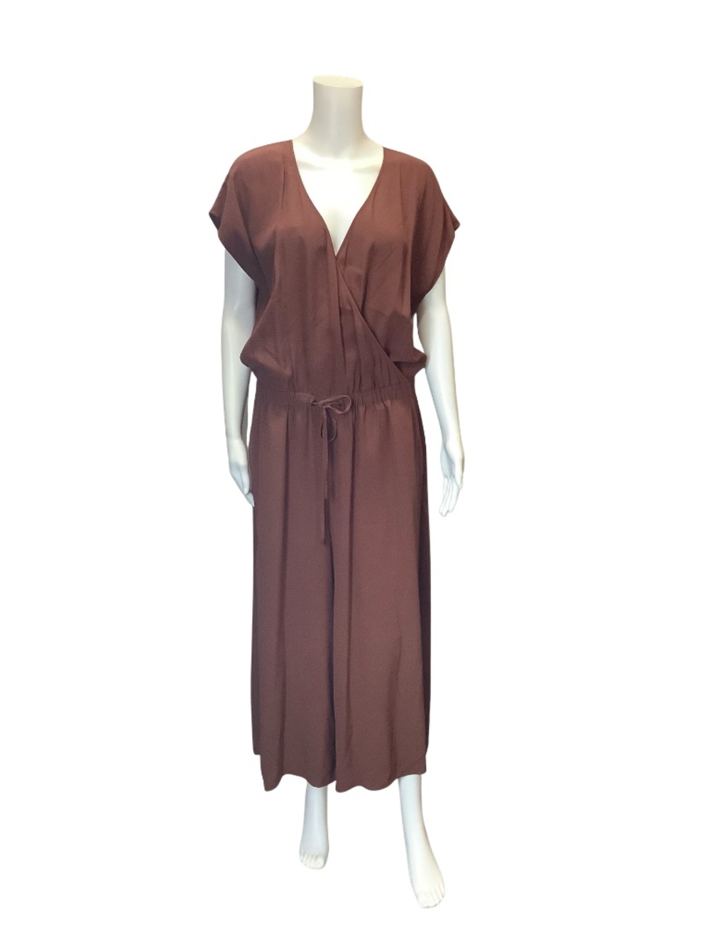 Eileen Fisher Rust Jumpsuit Size: L